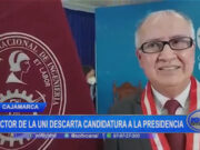 Cajamarca: rector de la UNI descarta candidatura a la presidencia