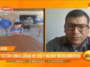 Detectan cinco casos de UTA y no hay medicamentos