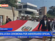 Chiclayo: deslucida ceremonia por aniversario oficial
