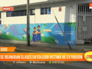 Colegio en Trujillo suspende clases por extorsión