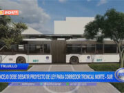 Trujillo: concejo debe debatir proyecto de ley para corredor troncal norte – sur