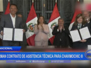 La Libertad: Firman contrato de asistencia técnica para Chavimochic III