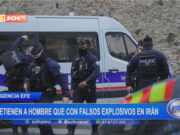 Internacional: detienen a hombre con falsos explosivos en Irán