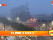 Trujillo amanece con Neblina Intensa y Temperatura de 18°C