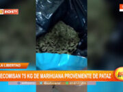 Trujillo: decomisan 75 kg de marihuana proveniente de Pataz