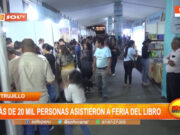 Trujillo: más de 20 mil personas asistieron a Feria del Libro