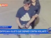 Cajamarca: identifican a sujeto que disparó contra vigilante