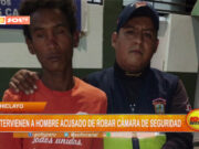 Chiclayo: intervienen a hombre acusado de robar cámara de seguridad