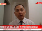 José Naupari: “Congreso amenaza independencia e imparcialidad de organismos electorales”