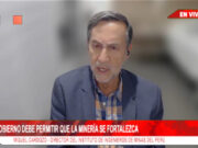 Director del Instituto de Ingenieros de Minas, Miguel Cardozo: Gobierno apuesta por la minería, pero se pudo ser más realista