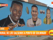 Trujillo: mural de los salseros a punto de culminar