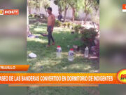 Trujillo: Paseo de las Banderas convertido en dormitorio de indigentes
