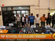 Incautan más de 200 celulares robados en «Tacora»