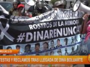 Trujillo: protestas y reclamos tras llegada de Dina Boluarte