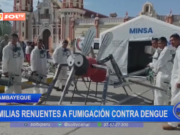 Lambayeque: familias renuentes a fumigación contra dengue