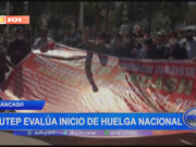 Áncash: SUTEP evalúa inicio de huelga nacional