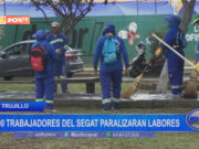 Trujillo: 500 trabajadores del SEGAT paralizarán labores