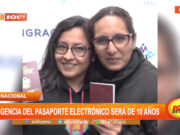 Nacional: vigencia del pasaporte electrónico será de 10 años