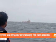 Lambayeque: expone malestar de pescadores por exploración