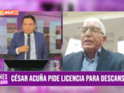 ”No es oportuno la licencia (vacaciones) de César Acuña en La Libertad. La función pública es un sacrificio, caso contrario me quedo en mi casa”: Héctor Acuña, congresista