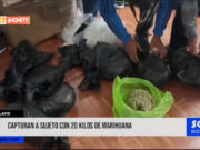 Chiclayo: capturan a sujeto con 20 kilos de marihuana