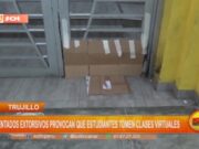 Trujillo: atentados extorsivos provocan que estudiantes tomen clases virtuales