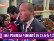 ”Aumento de la pobreza es por falta de articulación entre poderes del Estado”: Alejandro Muñante, congresista