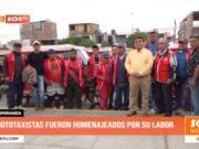 La Esperanza: mototaxistas fueron homenajeados por su labor