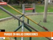 Trujillo: parque en malas condiciones en la Urb. Ingeniería I