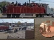 Pacasmayo: extranjeros amenazan con machetes a conductor de tráiler para que los transporte