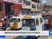 Cajamarca: transportistas piden mejorar vía de evitamiento