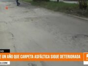 Trujillo: más de un año que carpeta asfáltica sigue deteriorada