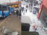 Lima: deflagración en grifo deja un muerto y siete heridos