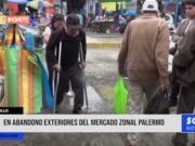 Trujillo: en abandono exteriores del mercado zonal Palermo