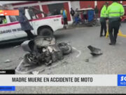 Áncash: madre muere en accidente de moto