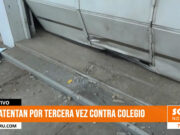 Trujillo: atentan por tercera vez contra colegio
