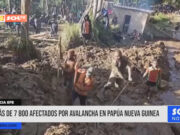 Internacional: más siete mil afectados por avalancha en Papúa Nueva Guinea