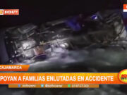 Cajamarca: apoyan a familias enlutadas en trágico accidente