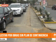 Trujillo: malestar por obras sin plan de contingencia