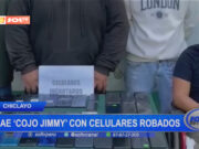 Chiclayo: cae «Cojo Jimmy» con celulares robados