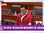 “Grupos ideológicos quieren que caiga más el país, quieren violencia y desestabilizar al país, Edwin Martínez, congresista