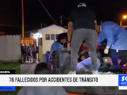 Cajamarca: 76 fallecidos por accidentes de tránsito