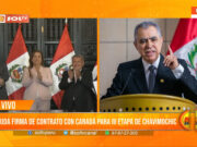 La Libertad: presidente del CCLL saluda firma de contrato con Canadá para III etapa de Chavimochic