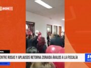 Nacional: entre rosas y aplausos retorna Zoraida Ávalos a la Fiscalía