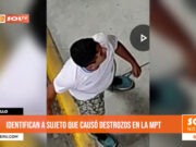 Trujillo: identifican a sujeto que causó destrozos en la MPT
