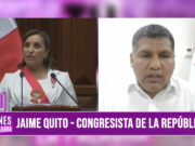 Congresista Jaime Quito: ”Es fundamental vacar a Dina Boluarte por incapacidad moral”