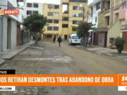 Trujillo: Vecinos retiran desmontes tras abandono de obra