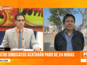 Cuatro sindicatos paralizarán labores por incumplimiento de compromisos municipales