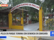 Trujillo: pelea en parque termina con denuncia en comisaría
