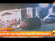 Trujillo: Policía de civil frustra robo en restaurante